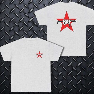 Camisetas estampadas delanteras y traseras gris ceniza Red Army Faction para hombre tallas S a 5XL Foto 1 de 3