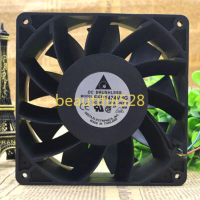 1pc Delta FFB1424VHG 14050 14CM 24V 1.37A 3-wire Inverter Cooling Fan - Image 1 of 3