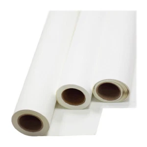 24" x 98' Roll White Color Printable Heat Transfer Vinyl Film for T-shirt Fabric - Picture 1 of 9