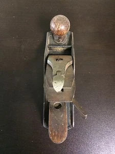 Vintage Antique Stanley No. 4 Wooden Handle Hand Planer - Picture 1 of 7
