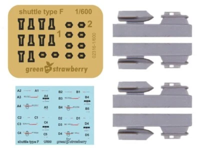 Green Strawberry 1/600 Star Trek USS Enterprise Shuttle Type F Resin Kit - Image 1 of 4
