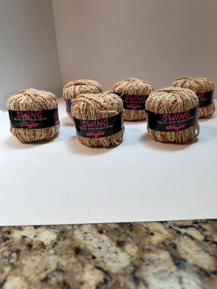 Lote de 6 hilos oscilantes Unger 100 % algodón 1,75 oz Col 8212 C1615 hechos/Francia Foto 1 de 4