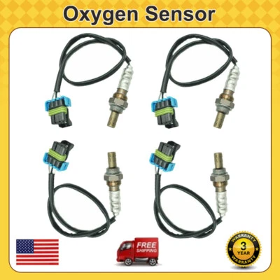 For 2009 -11 Chevrolet Traverse GMC Acadia Buick Enclave Set of 4 Oxygen Sensor - Image 1 of 4