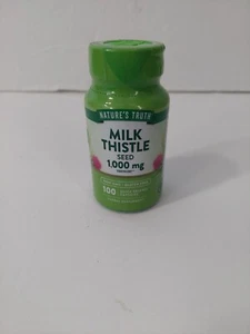 MILK THISTLE Extract 1000mg High Potency (Silybum) 100 Caps Liver Detox Health - Picture 1 of 5
