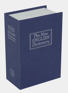 Personal Book Safe with Fabric Cover, Steel Walls, Combination Dial Lock, - Picture 1 of 5