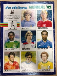 FIGURINE ESPANA 82 DEL GIORNALINO , FOGLIO INTERO DA RITAGLIARE  - Bild 1 von 2