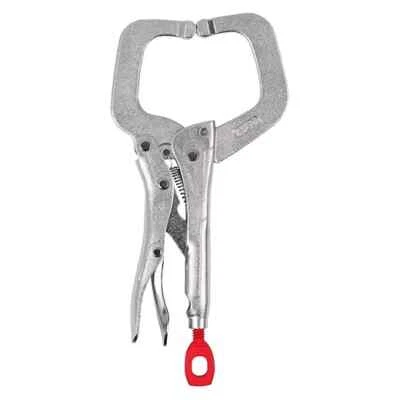 Milwaukee 48-22-3532 - 6" "Torque Lock" Locking C-Clamp Pliers w/ Regular jaws - Image 1 of 3