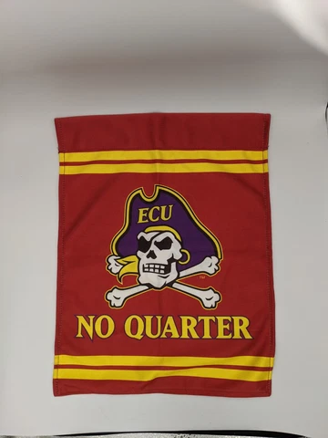 ECU Pirates No Quarter Yard Banner And Garden Flag  15" x 11.5" Cover