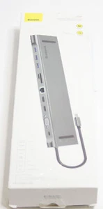 Baseus Hub USB C 11 en 1, Docking Station 2 HDMI 4K,3 USB 3.0 Ethernet - Bild 1 von 3