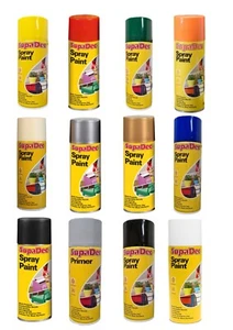 SupaDec 400ml Spray Paint - Interior/Exterior - Multi Surface - Picture 1 of 16