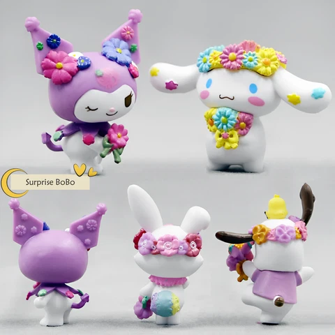 Sanrio Characters Flower 2022 Series Blind Box Confirmed Figure Hot Toys Gift Cover
