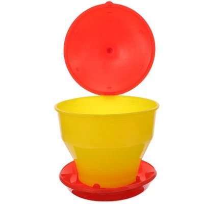  Automatischer Hühnerfütterer Futterspender Für Geflügel Futterautomat - Bild 1 von 4