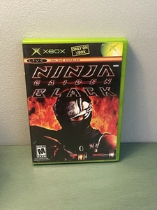 Ninja Gaiden Black (Microsoft Xbox) Complete with Case and Manual Tested Works - Picture 1 of 3
