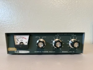 Amatorskie radio szynkowe Vintage Heathkit Model HD-15 Hybrydowa łatka na telefon - NIEPRZETESTOWANA - Zdjęcie 1 z 5
