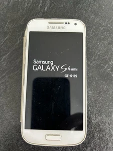Samsung Galaxy S4 mini GT-I9195 White Frost (Unlocked) Smartphone working - Zdjęcie 1 z 7