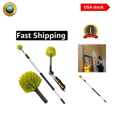 Multi-Use DOCA Telescoping Pole 5-12 Ft - Ideal for Indoor & Outdoor Cleaning - Image 1 of 4