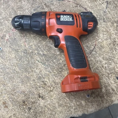 Taladro/Destornillador Inalámbrico Black & Decker 9.6V CD9602 Taladro Herramienta Desnuda ~ Probado Funciona Foto 1 de 4