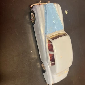 HUBLEY ROLLS ROYCE SILVER CLOUD 4 DR. TECHO RÍGIDO PROMO COCHE MODELO 1:25 EN GRIS/AZUL - Imagen 1 de 7