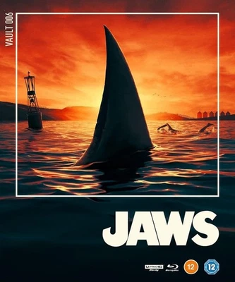 JAWS THE FILM VAULT EXCLUSIVE LIMITED EDITION 4K UHD & BLU-RAY BRAND NEW SEALED  - Image 1 of 3