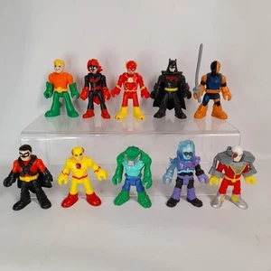 10 X Imaginext DC Marvel Superhero Inc Batman Figures Bundle Collection - Picture 1 of 15