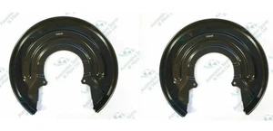 For VW Transporter T5 Multivan 2x Rear Brake Disc Dust Cover Back Plate Shield - Picture 1 of 8