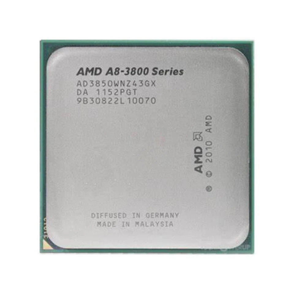 AMD APU A8-3850 CPU 2.9GHz Socket FM1 100W Processor - Image 1 of 1