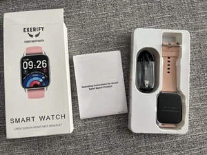 Exerify Smart Watch Różowy NOWY - Zdjęcie 1 z 3