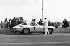 Jerry Grant Pits His Chevrolet Corvette At Daytona Old Racing Photo