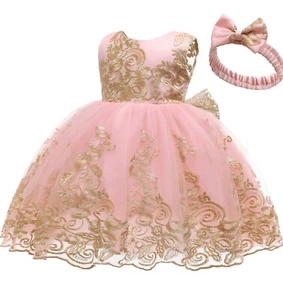 5-6 Years Pageant Lace Embroidery Dresses for Toddlers, & Little Girls - Picture 1 of 4