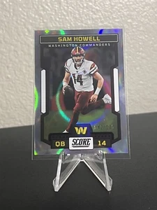 2023 Panini Score Sam Howell Circular Parallel /135 #253 Commanders ๐ฅ - Picture 1 of 5