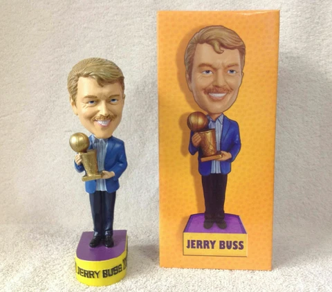 Los Angeles Lakers 2014 Dr. Jerry Buss Lakers Owner SGA bobblehead  NIB 1/28/14 Cover