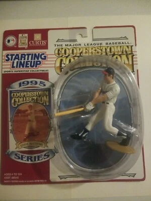 Kenner Coopertown 1995 alineación inicial Eddie Mathews Miwaukee Braves Foto 1 de 4