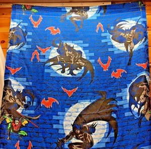 Vintage Batman Curtain Single Panel ONLY 42X63 IN. - Picture 1 of 12