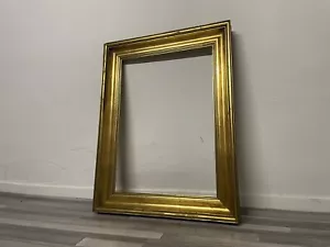 Vintage Bilderrahmen / Gold / Holzrahmen Dekoration Bild Elegant Goldrahmen Groß - Bild 1 von 9