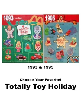 McDonald's 1993 & 1995 Vintage Totally Toy Holiday Toys-Pick Your Favorite! - Picture 1 of 51