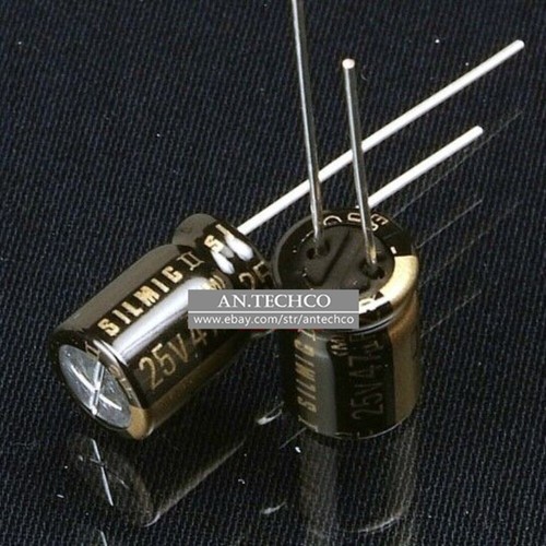 ELNA RBP2 (R2B) series 47uF/25V non-polar audio electrolytic