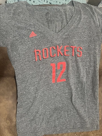 Houston Rockets NBA Adidas "Howard #12" Women's T-Shirt Size Medium Cover