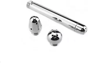 Bathroom Handheld 3 Heads Aluminum Enema Shower Colonic Douche - Picture 1 of 12