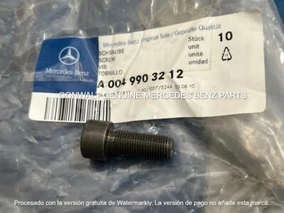 Perno embrague volante mercedes-benz c350 c300 slk280 slk350 05-11 x8 0049903212 Foto 1 de 3