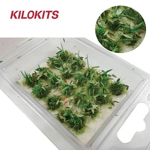 KILOKITS  Grass Tufts for Railway Lawn Plants DIY Farming Miniature - Bild 1 von 4