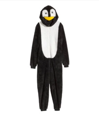 Nuevo con etiquetas Traje H&M Pile Penguin para mujer ~ Talla XS/S Foto 1 de 4