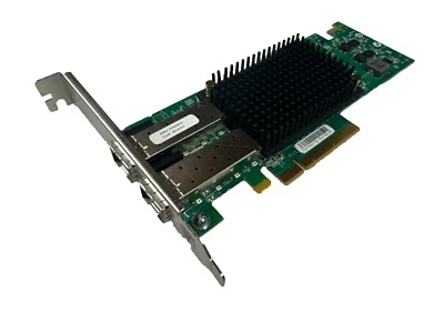 Dell Dual Port 10Gb SFP+ SERVER Network Card ADAPTER OCE11102 Emulex 0N3FXD - Image 1 of 2