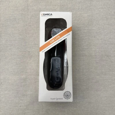 Comica CVM-V30 LITE On-Camera Shotgun Video Microphone Super-Cardioid Condenser - Image 1 of 4