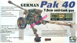 AFV Club 1/35 AF35071 WWII German Pak 40 7.5cm Anti-Tank Gun - Picture 1 of 1