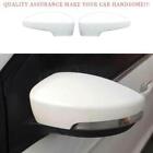 For Ford Escape Kuga 2013-2019 Paint White Rear View Mirror Cap Cover Trim 2Pcs