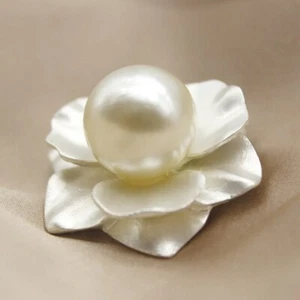 2PCS Floral Decor Shank Button Collar Stud for Shirt Coat Skirt Dress 16/21/30mm - Picture 1 of 7