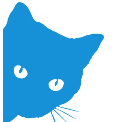 Cat Peeking Decal Sticker Mirror Car Truck Laptop Window  - Image 1 of 4