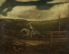 The Race Track : Albert Pinkham Ryder : 1896 :  Archival Quality Art Print