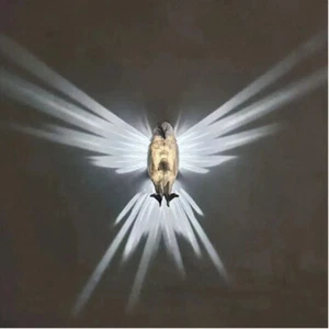 Creative Wall Lamp Owl Eagle Shape Sconce Light 3D Print Body Animal Night Light - Picture 1 of 10