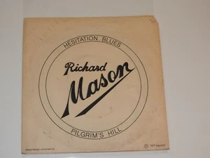 RICHARD MASON hesitation blues / pilgrim's hill 7" RECORD 45 RPM 1977 BLUES RARE - Picture 1 of 4